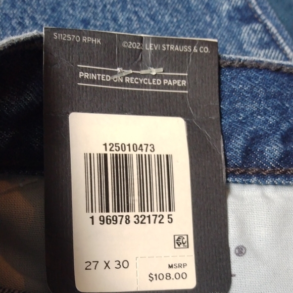 Levi's 501 Original Blue Jeans - Picture 14 of 16